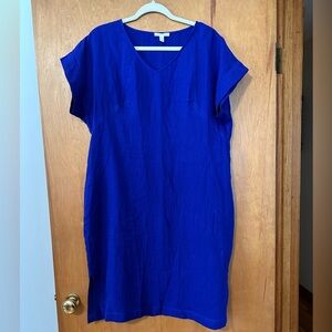 Eileen Fisher Royal Blue Dress